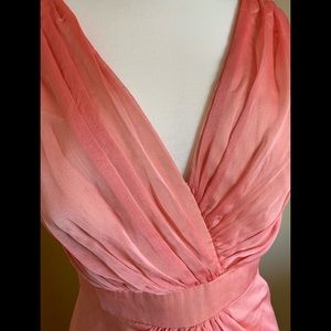 Coral Formal Evening Gown